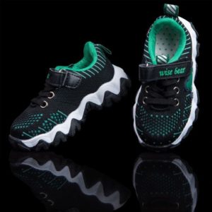 Kids Green Slip-On Sneakers